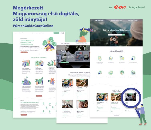 Itt a Green Guide Online, Magyarország első digitális, zöld iránytűje!