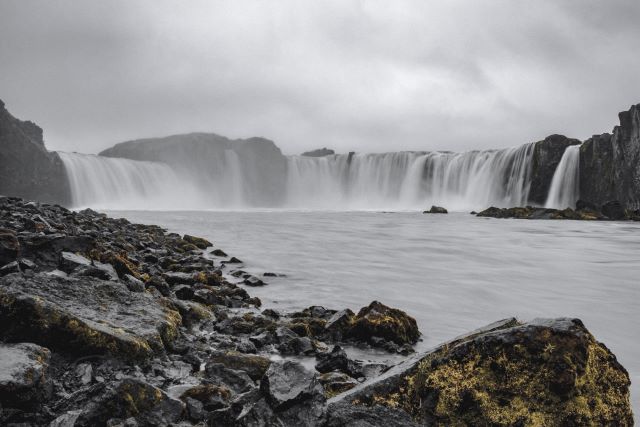 A Goðafoss vízesés